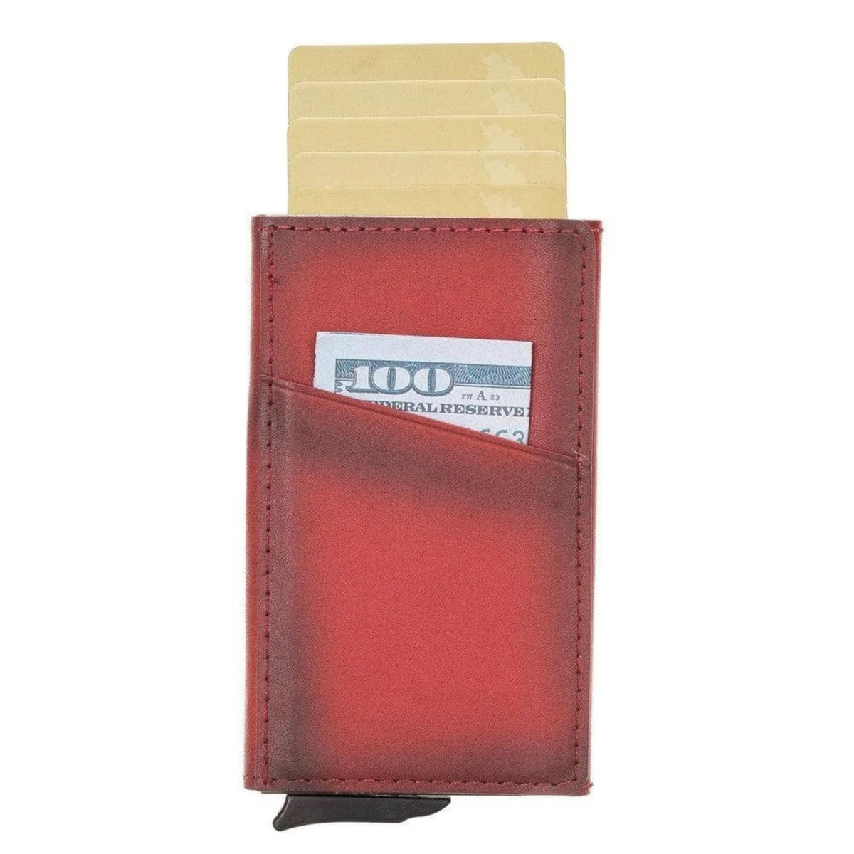 Telluride Leather Popup Cardholder for Men and Women by TORONATA