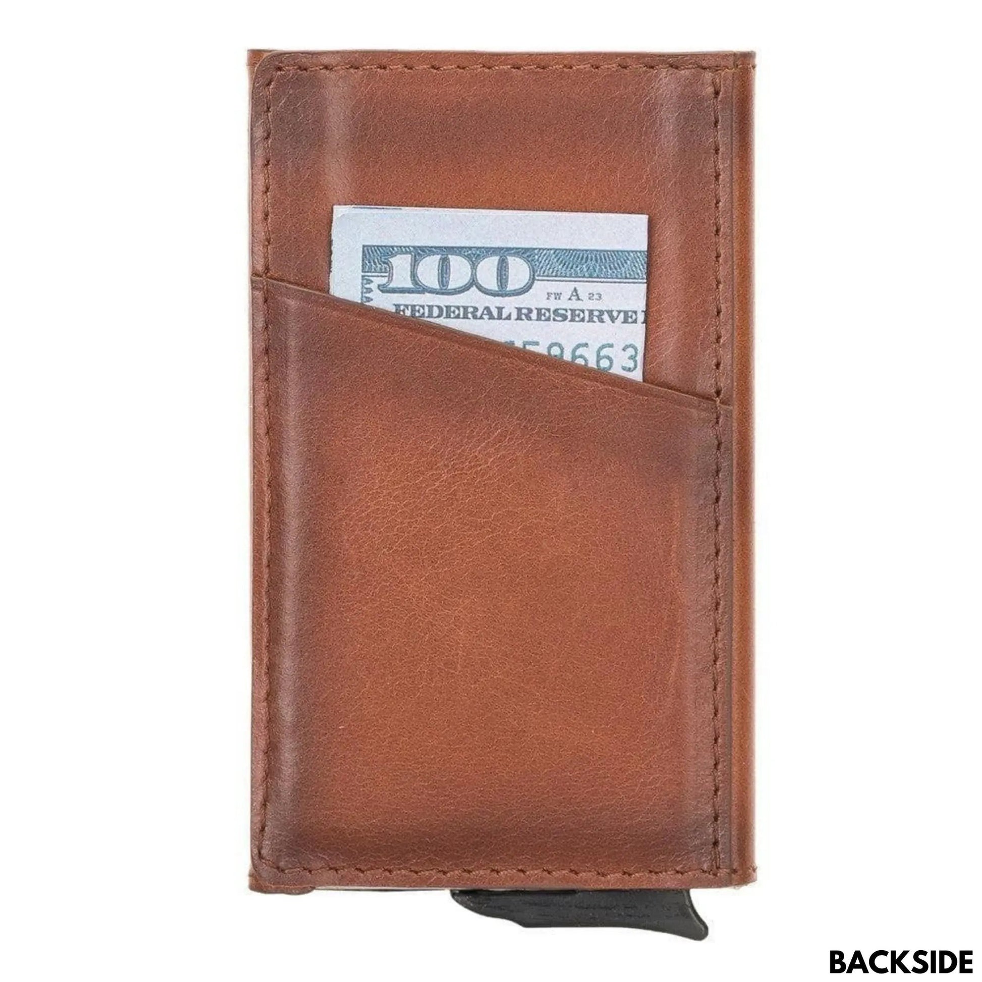 Telluride Leather Popup Cardholder for Men and Women by TORONATA