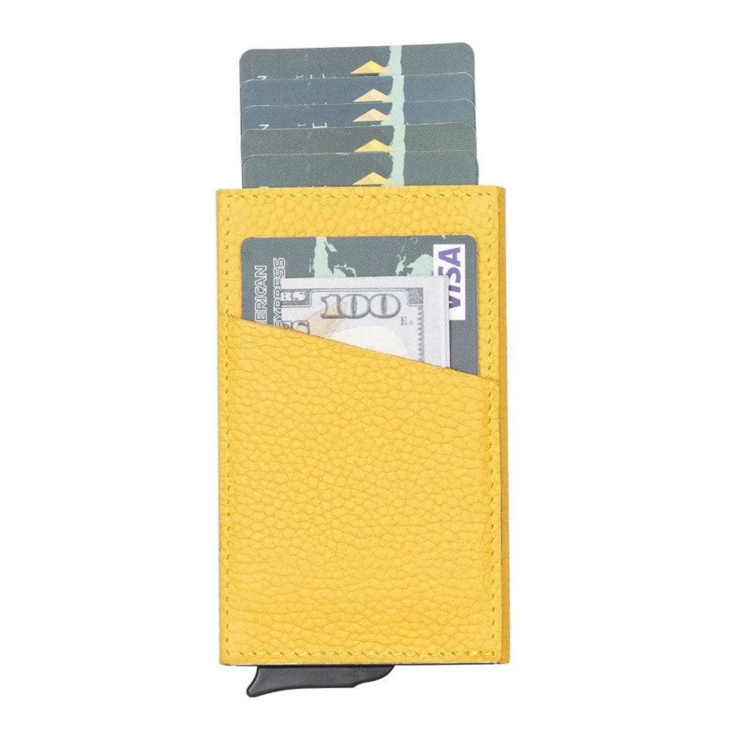 Telluride Leather Popup Cardholder for Men and Women by TORONATA