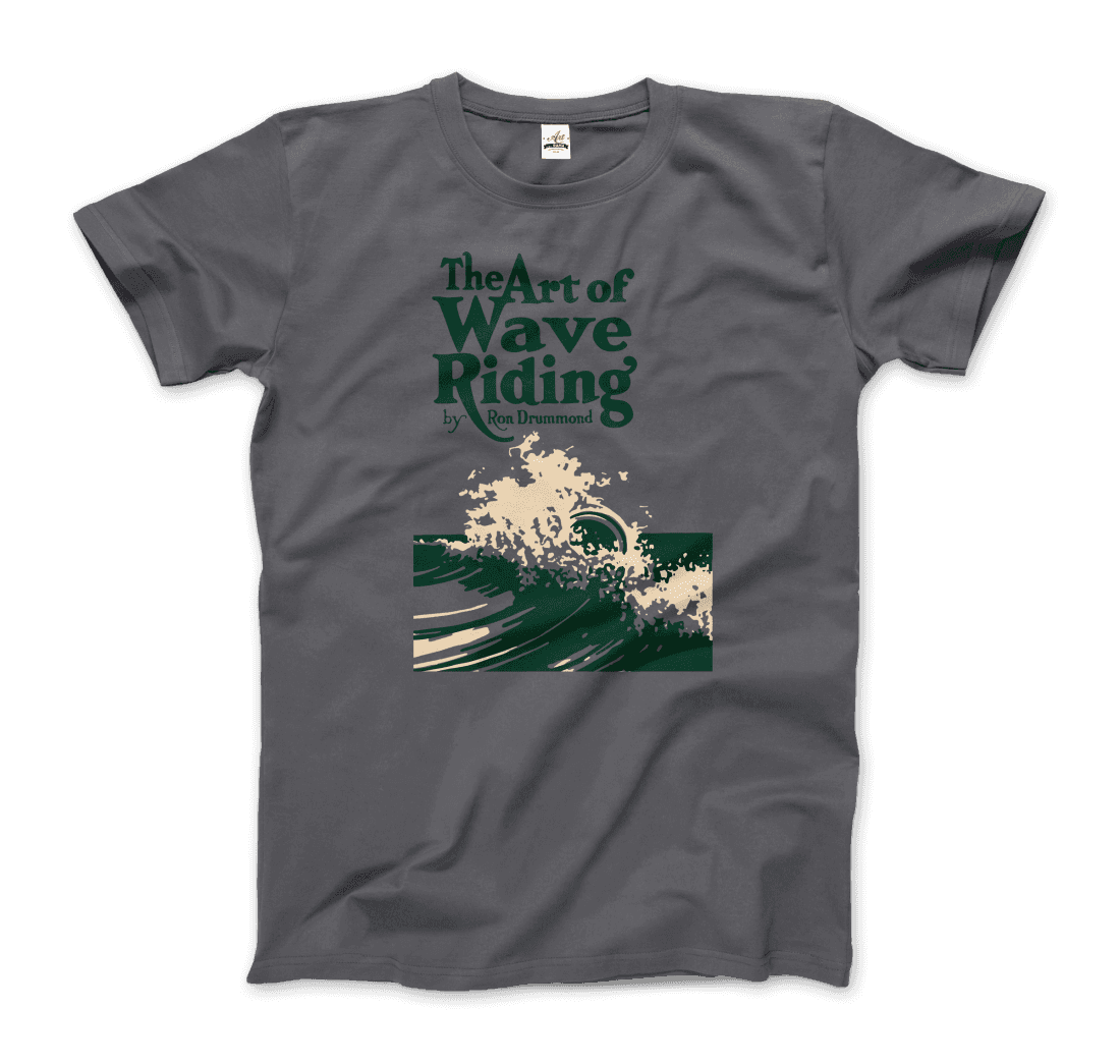 The art of Wave Riding 1931, First Surfing Book t-shirt by Art-O-Rama Shop