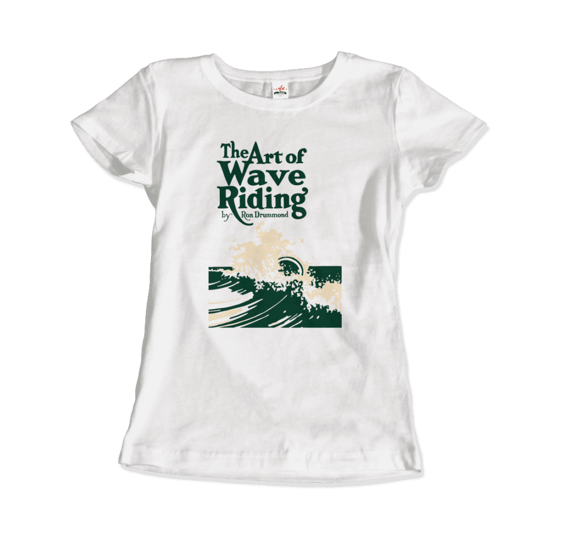 The art of Wave Riding 1931, First Surfing Book t-shirt by Art-O-Rama Shop