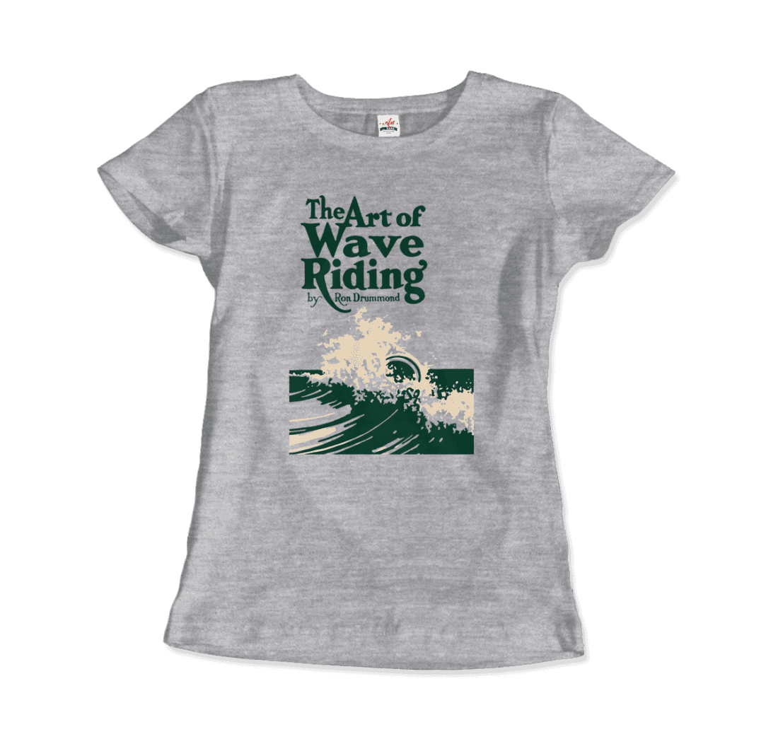 The art of Wave Riding 1931, First Surfing Book t-shirt by Art-O-Rama Shop