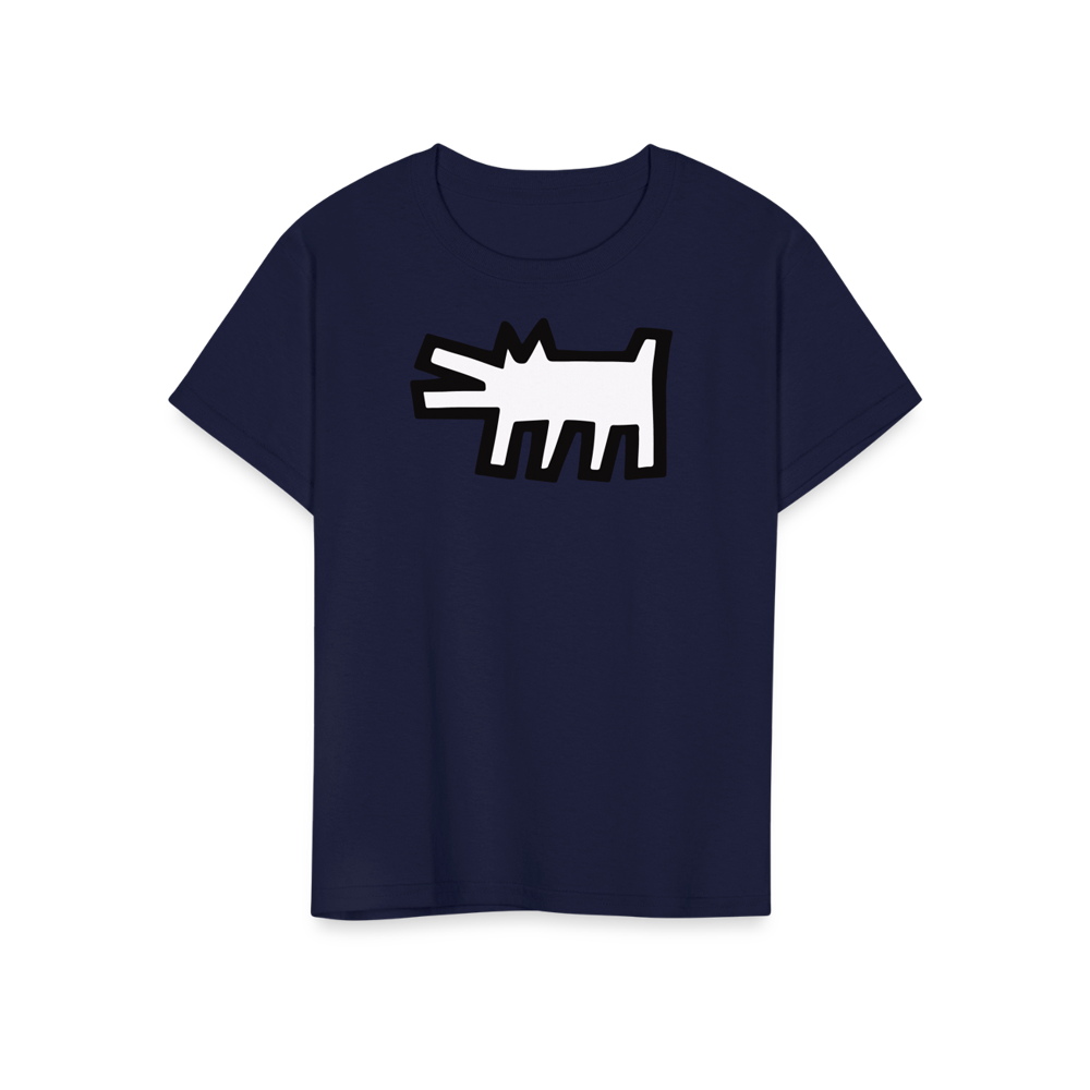The Barking Dog icon, 1990 street art t-shirt by Art-O-Rama Shop