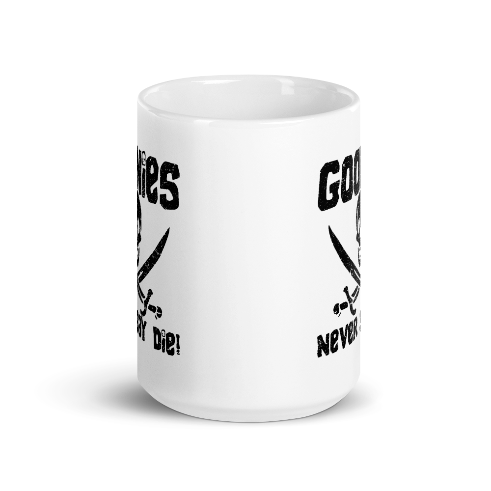 The Goonies Never Say Die Distressed Mug by Art-O-Rama Shop