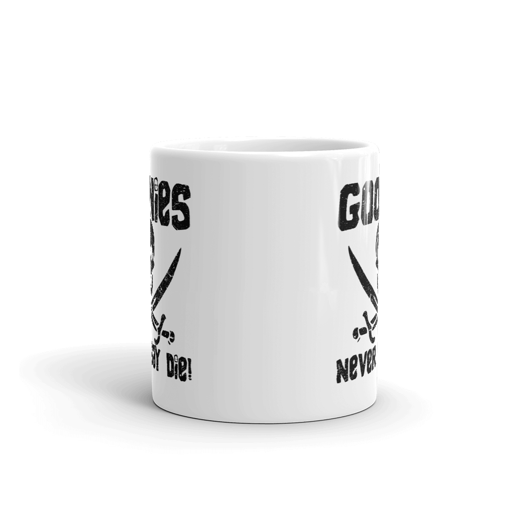 The Goonies Never Say Die Distressed Mug by Art-O-Rama Shop