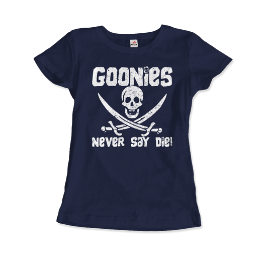 The Goonies Never Say Die Distressed Design t-shirt by Art-O-Rama Shop