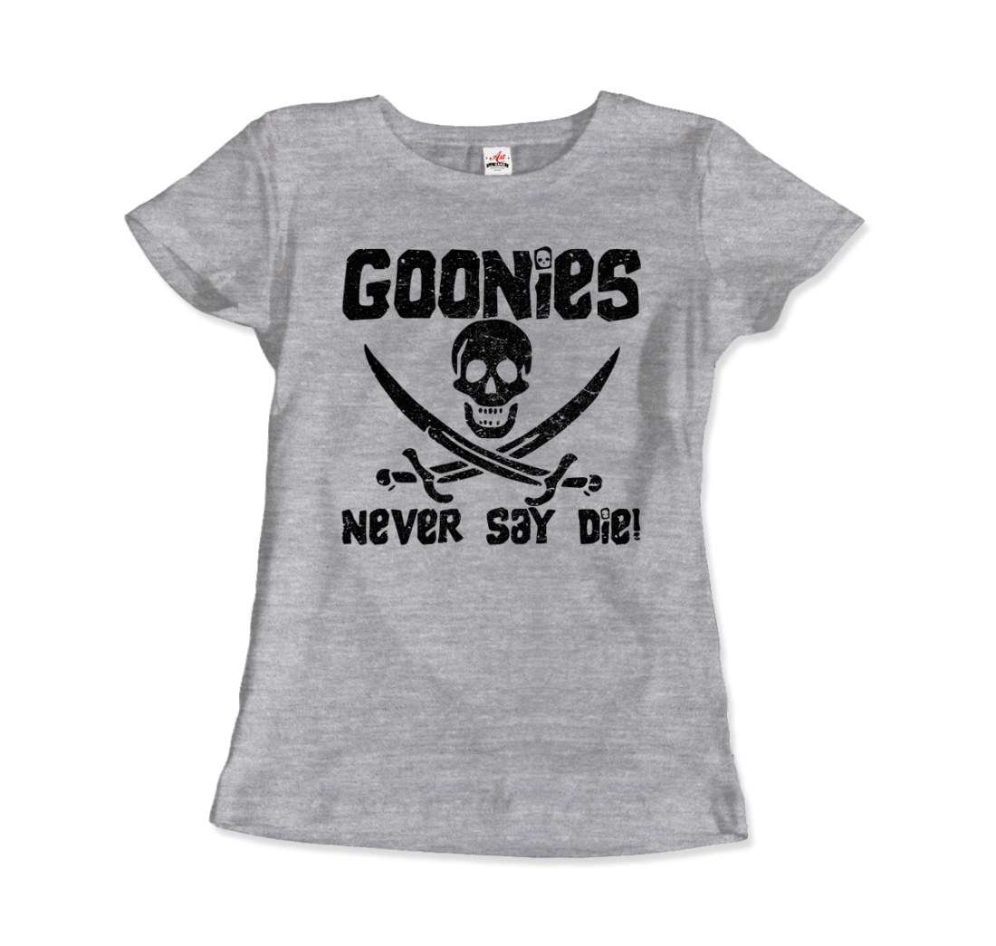 The Goonies Never Say Die Distressed Design t-shirt by Art-O-Rama Shop