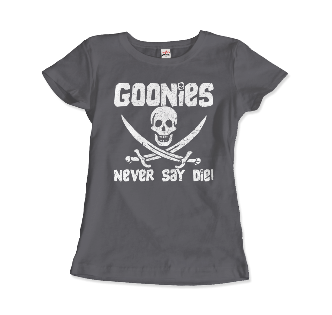 The Goonies Never Say Die Distressed Design t-shirt by Art-O-Rama Shop