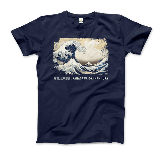 Hokusai the Great Wave off Kanagawa artwork t-shirt by Art-O-Rama Shop