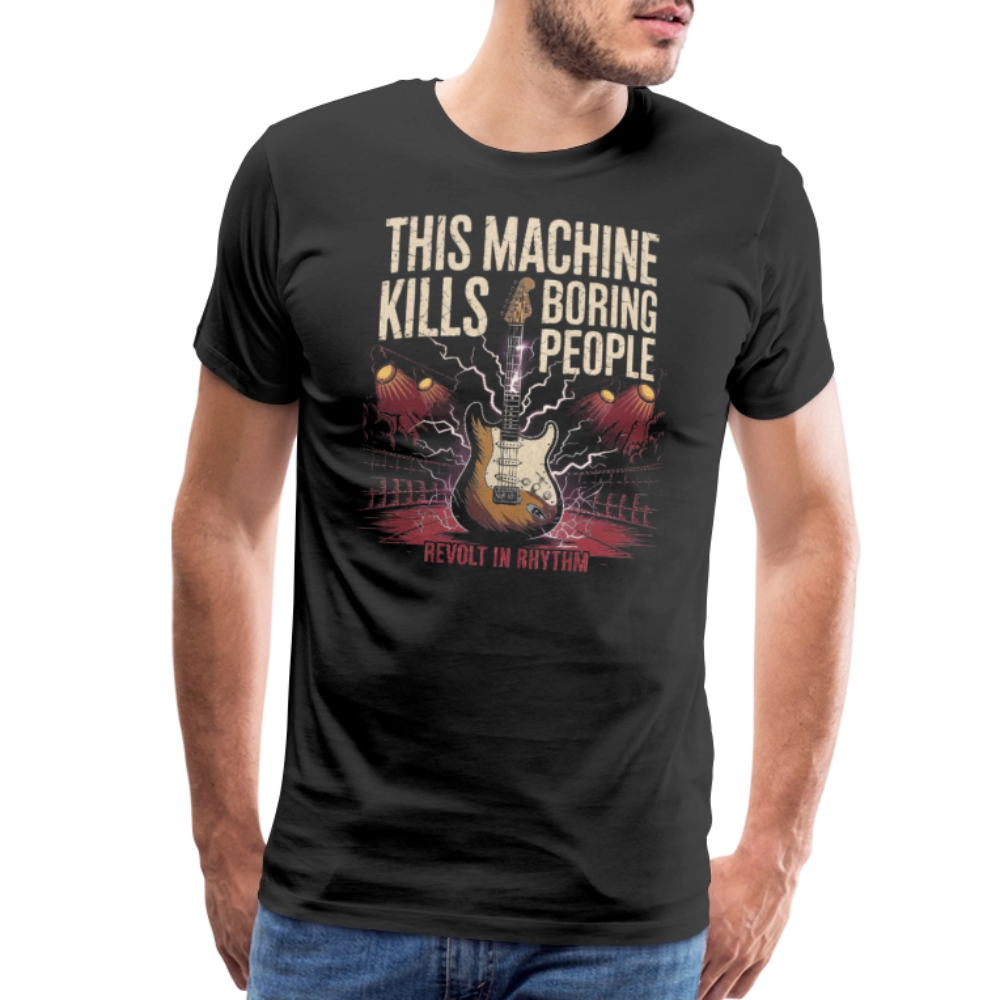 This Machine Kills Boring People t-shirt by Art-O-Rama Shop