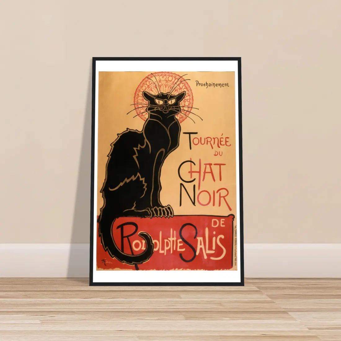 Tournee du Chat Noir artwork poster by Art-O-Rama Shop