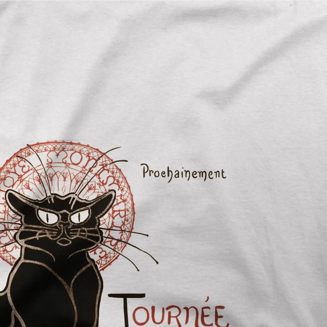 Tournee du Chat Noir artwork t-shirt by Art-O-Rama Shop