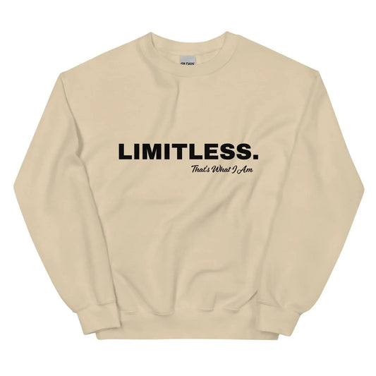 LIMITLESS Unisex Sweatshirt by Maiden-Art