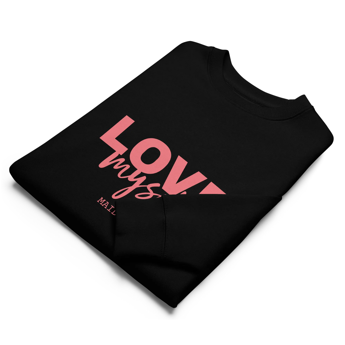 LOVE Myself Unisex eco sweatshirt by Maiden-Art