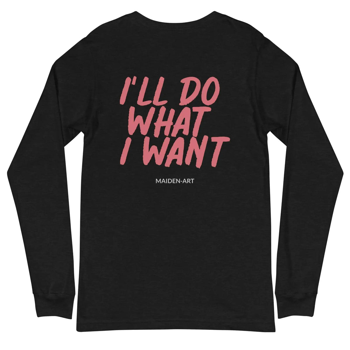 Rebel Girl Unisex Long Sleeve Tee with EMBROIDERY by Maiden-Art