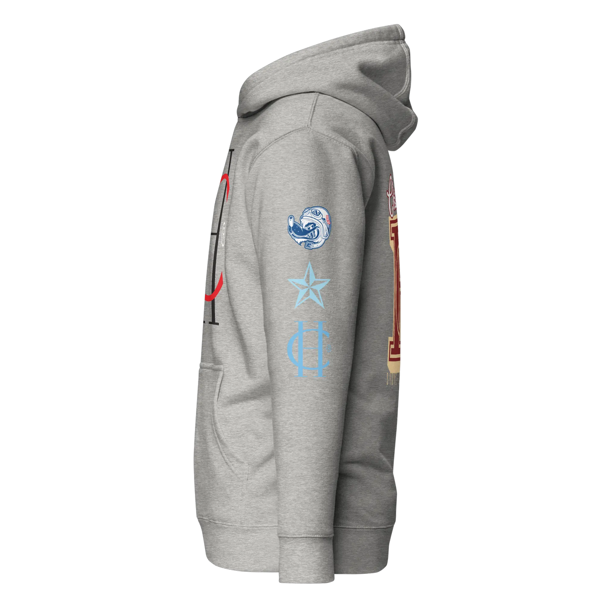 HOODED CH'EETAH (Him+Her) CH®SPORT SWEATSHIRT | 071 by CHRISTOPHER HANLON®