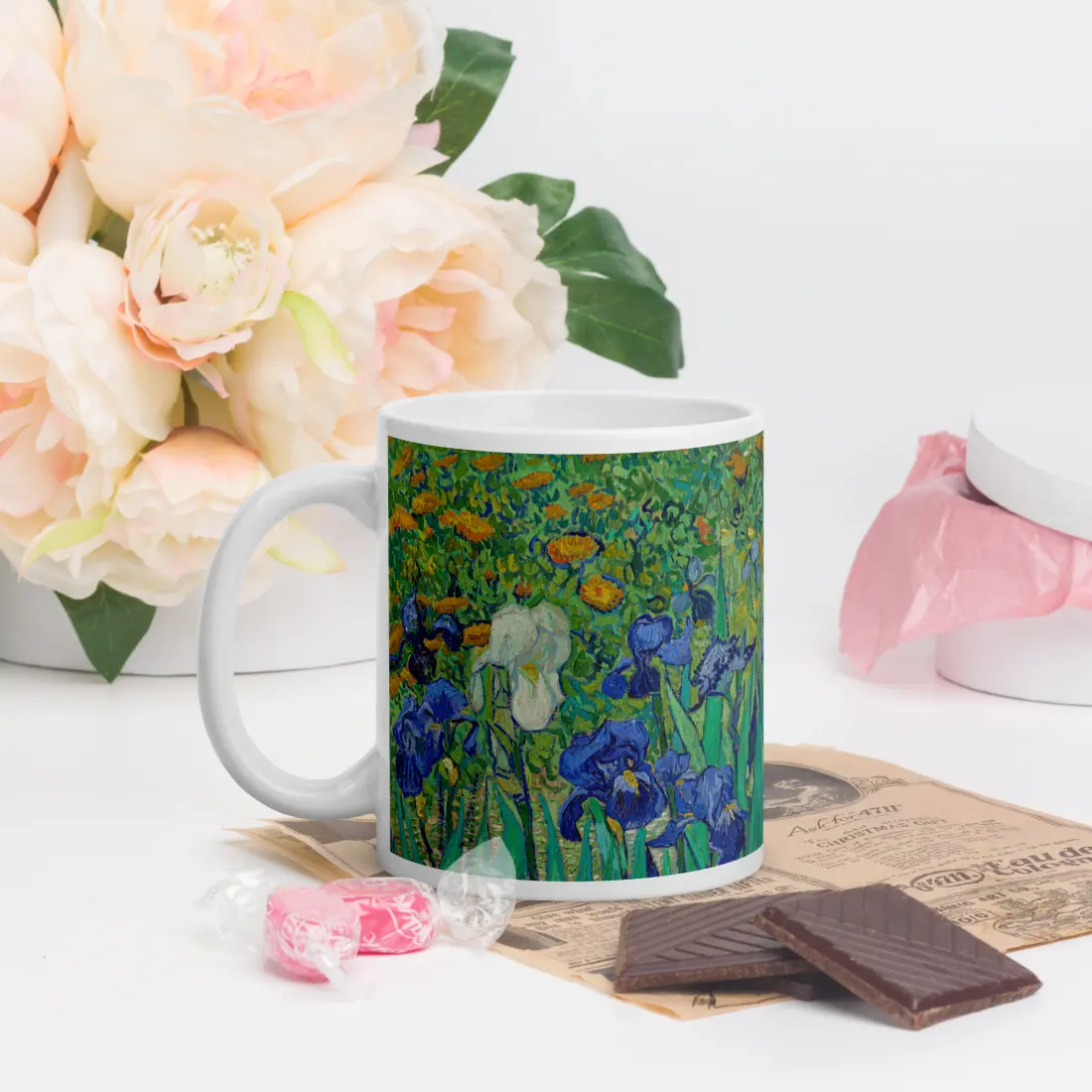 Van Gogh - Irises, 1889 Artwork Mug by Art-O-Rama Shop
