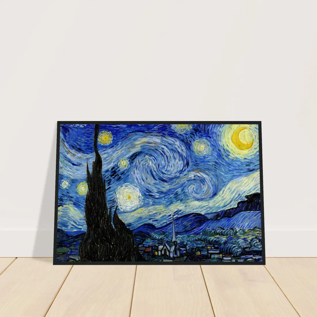 Van Gogh the Starry Night, 1889 artwork poster by Art-O-Rama Shop