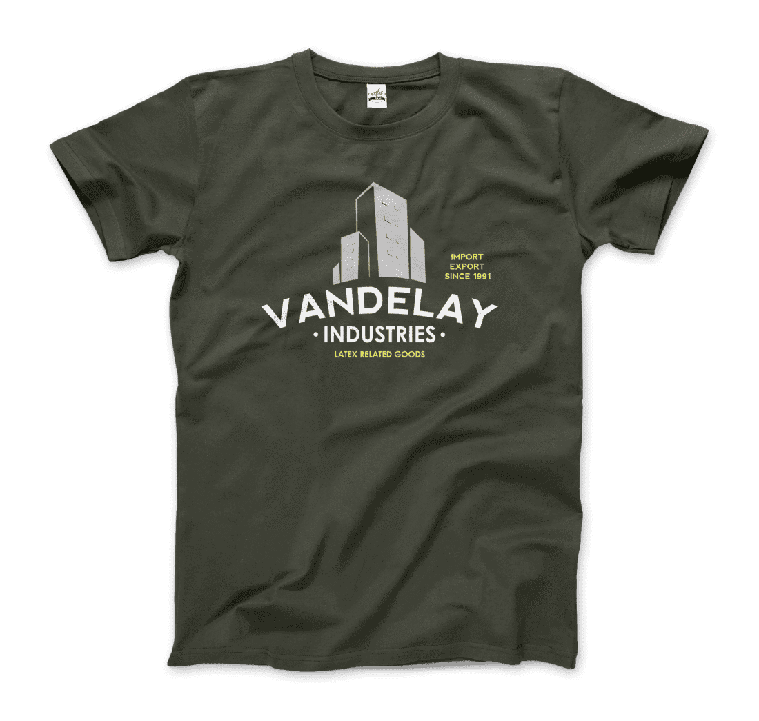 Vandelay Industries Import Export Latex, Costanza t-shirt by Art-O-Rama Shop
