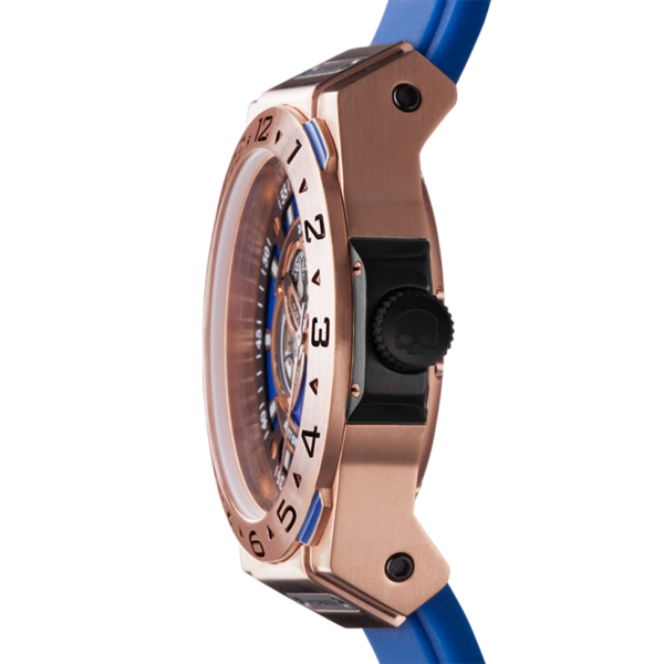 Vento Blue Rose Gold by Ruby Alcestis