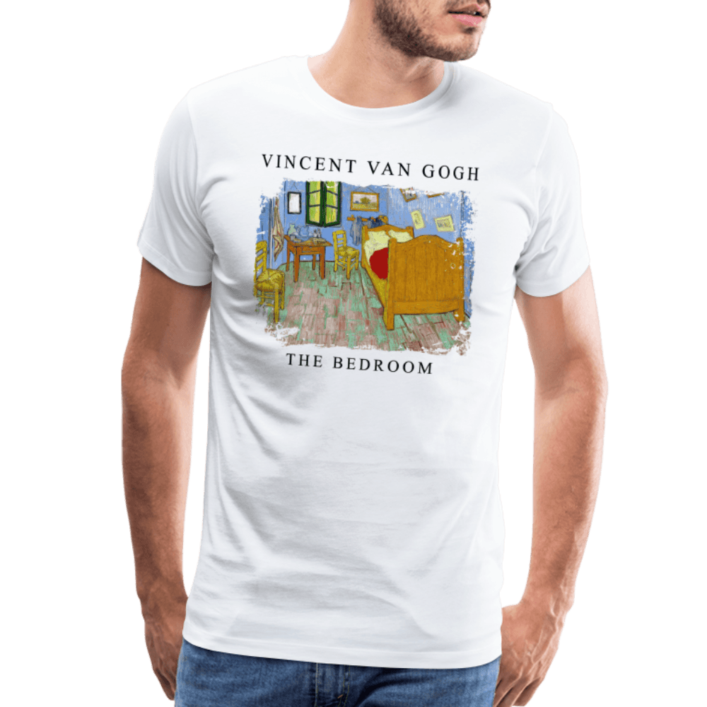 Vincent Van Gogh the Bedroom, 1889 artwork t-shirt by Art-O-Rama Shop