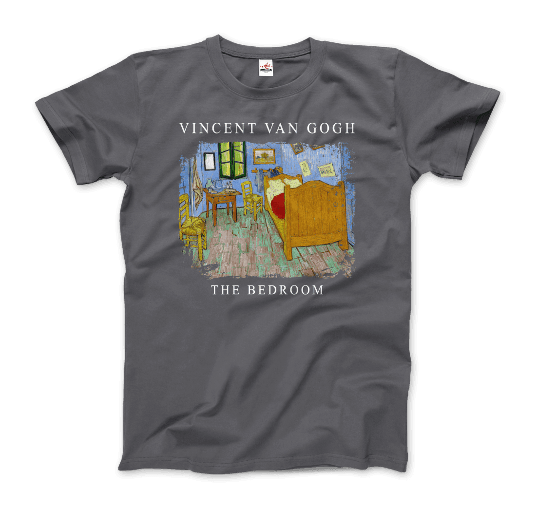 Vincent Van Gogh the Bedroom, 1889 artwork t-shirt by Art-O-Rama Shop