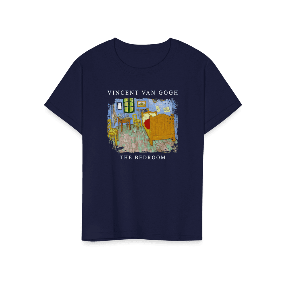 Vincent Van Gogh the Bedroom, 1889 artwork t-shirt by Art-O-Rama Shop