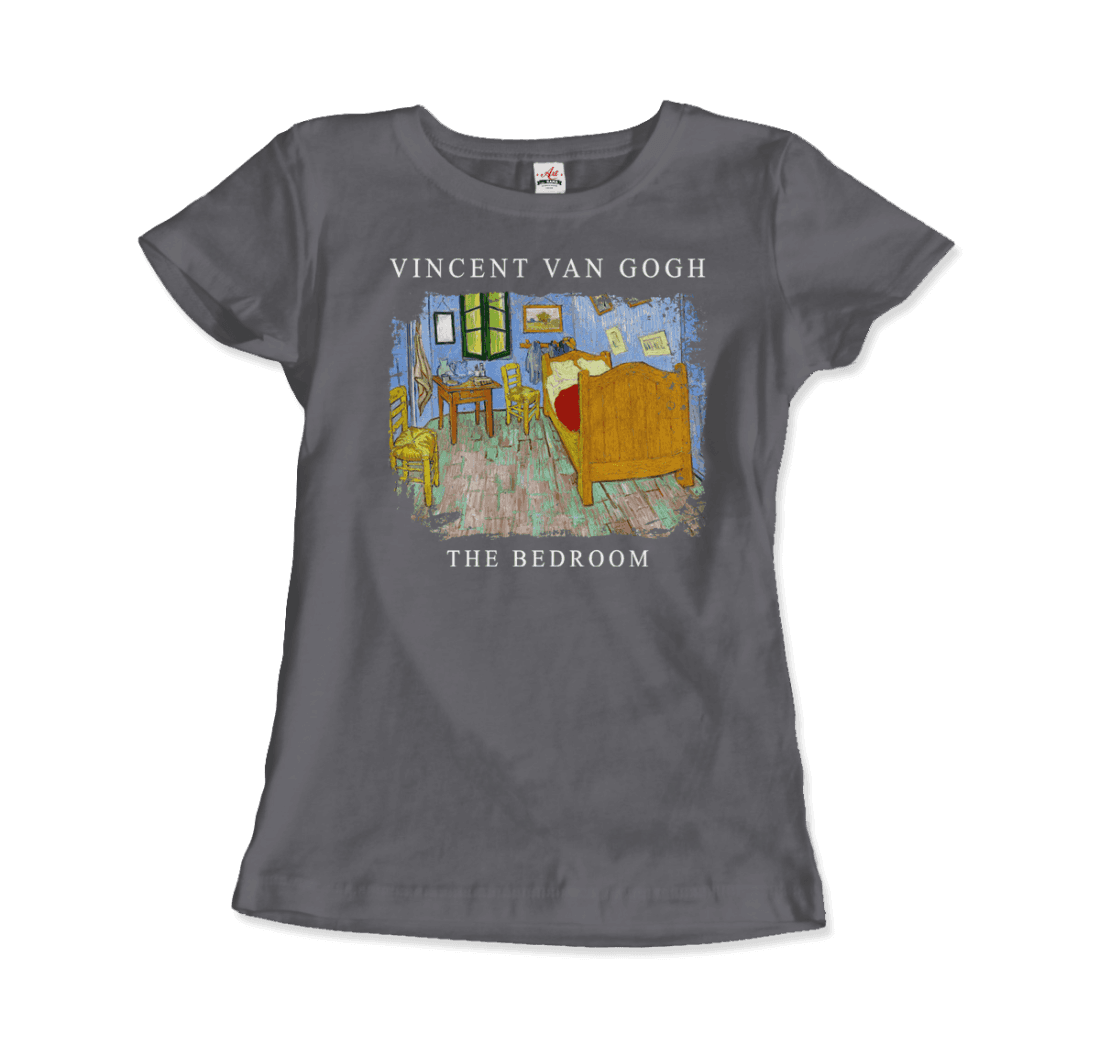 Vincent Van Gogh the Bedroom, 1889 artwork t-shirt by Art-O-Rama Shop