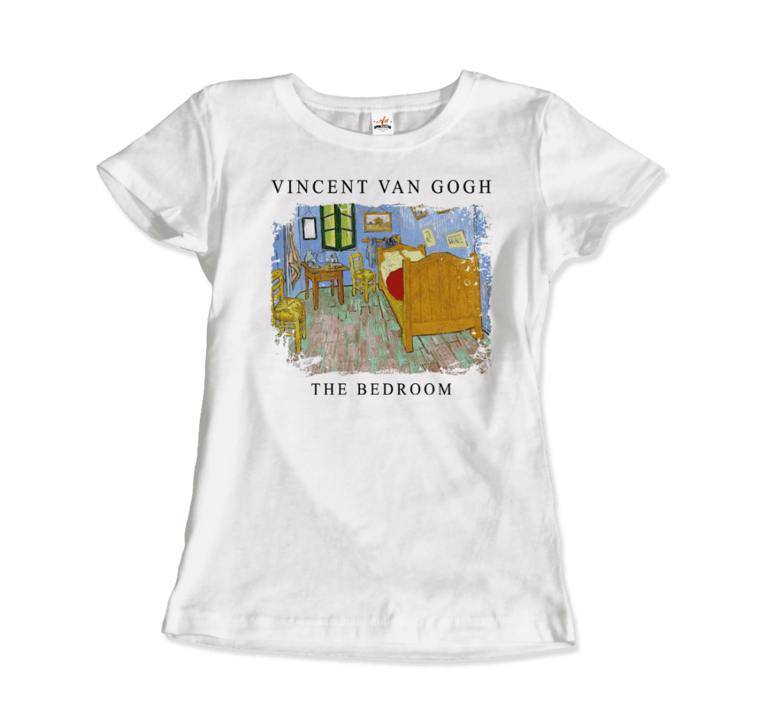 Vincent Van Gogh the Bedroom, 1889 artwork t-shirt by Art-O-Rama Shop