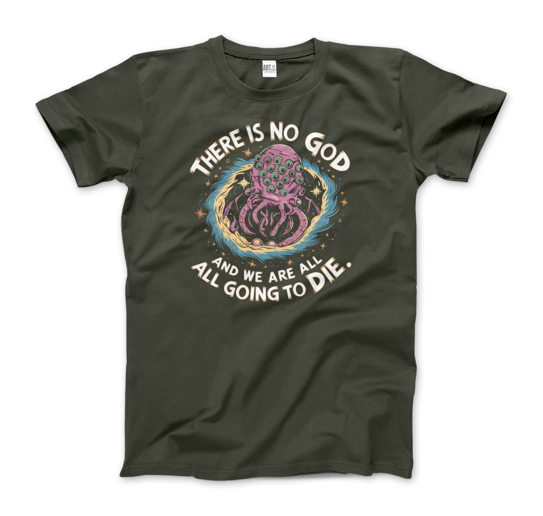 Vintage Lovecraftian Nihilism Monster t-shirt by Art-O-Rama Shop