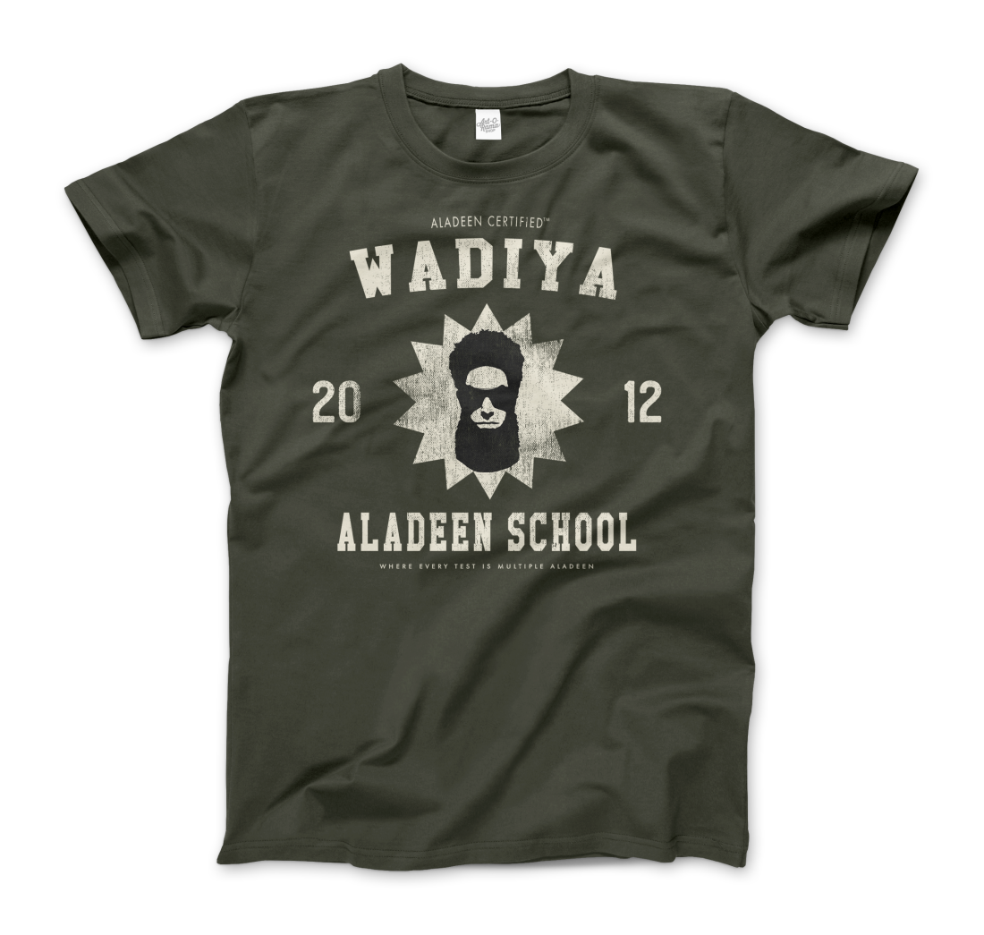 Wadiya Aladeen School t-shirt by Art-O-Rama Shop