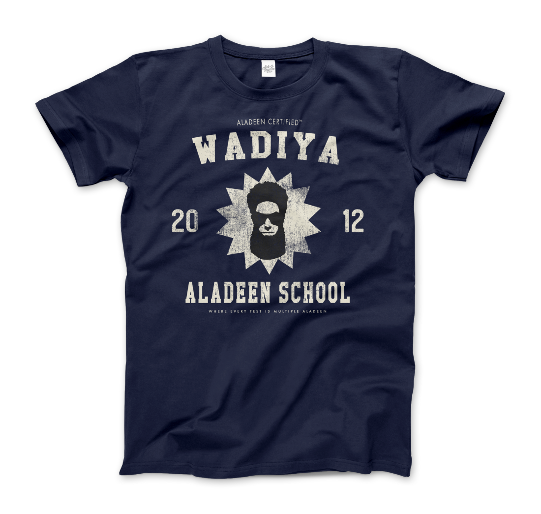 Wadiya Aladeen School t-shirt by Art-O-Rama Shop