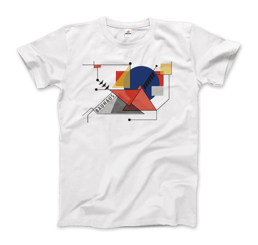 Walter Gropius Bauhaus Geometry artwork t-shirt by Art-O-Rama Shop