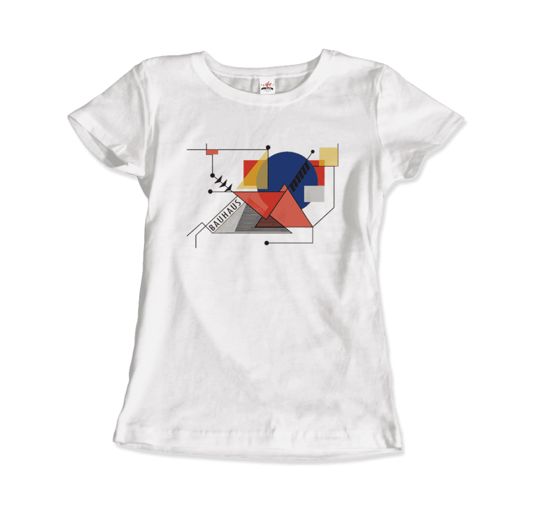 Walter Gropius Bauhaus Geometry artwork t-shirt by Art-O-Rama Shop