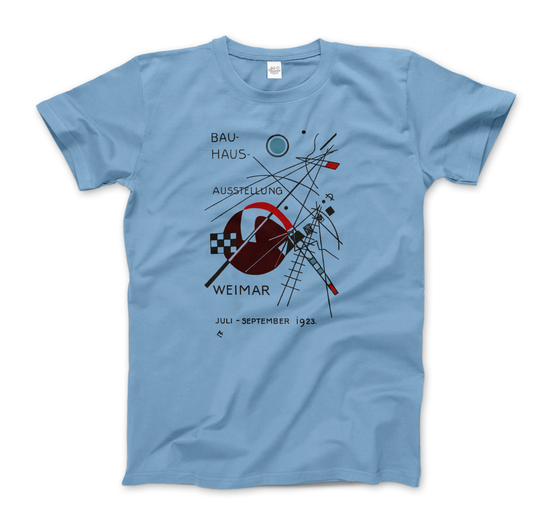 Wassily Kandinsky Bauhaus Exhibition artwork t-shirt by Art-O-Rama Shop