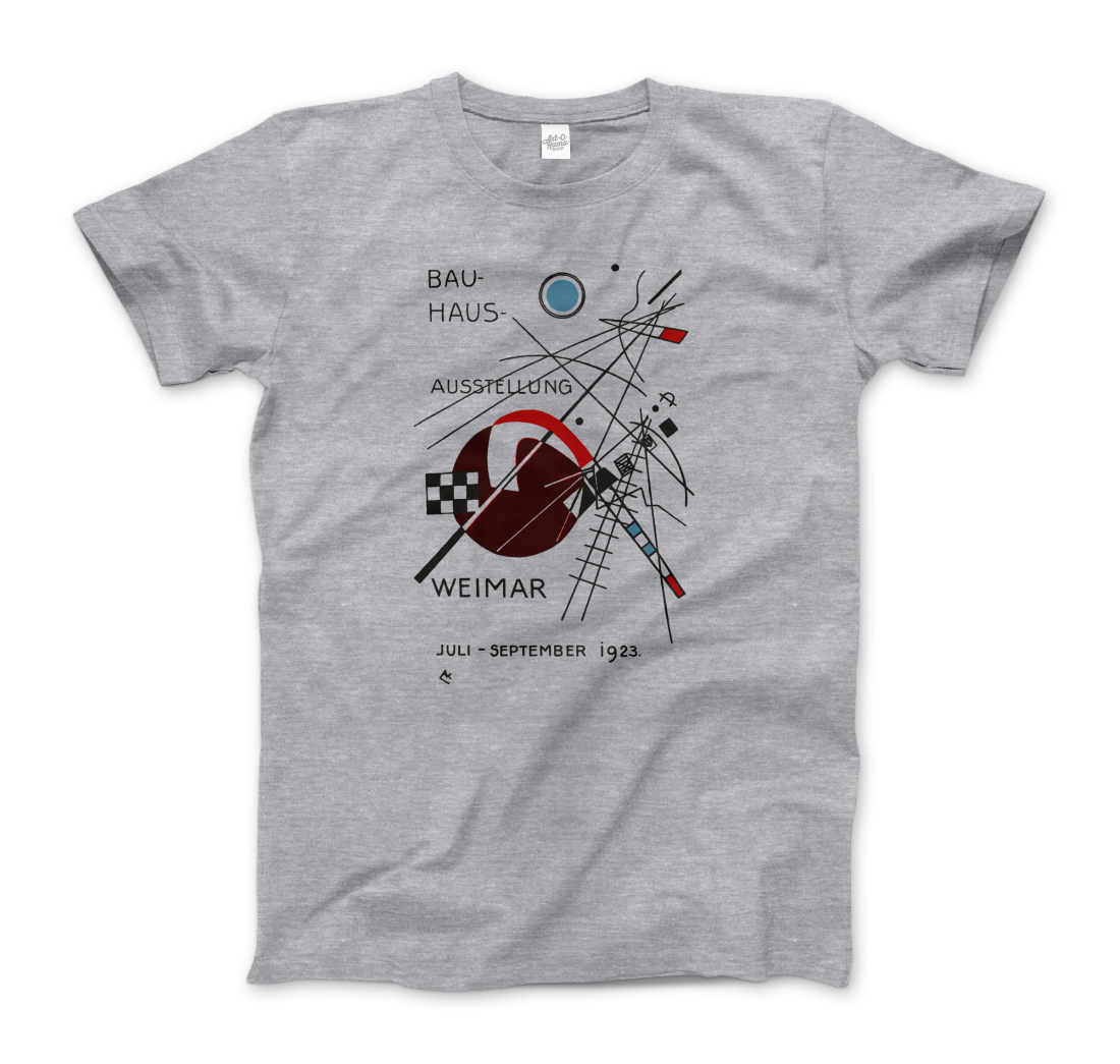 Wassily Kandinsky Bauhaus Exhibition artwork t-shirt by Art-O-Rama Shop