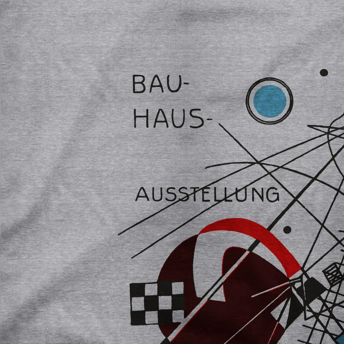 Wassily Kandinsky Bauhaus Exhibition artwork t-shirt by Art-O-Rama Shop