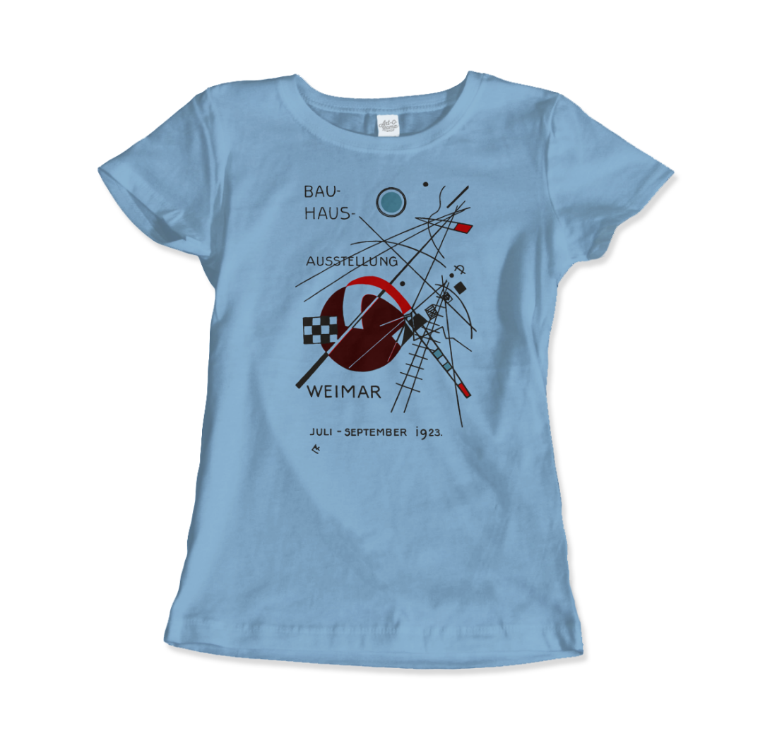 Wassily Kandinsky Bauhaus Exhibition artwork t-shirt by Art-O-Rama Shop