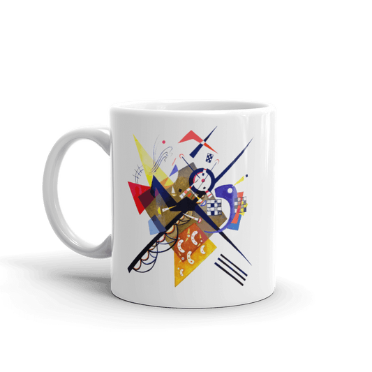 Wassily Kandinsky On White II (Auf Weiss) 1923, Artwork Mug by Art-O-Rama Shop