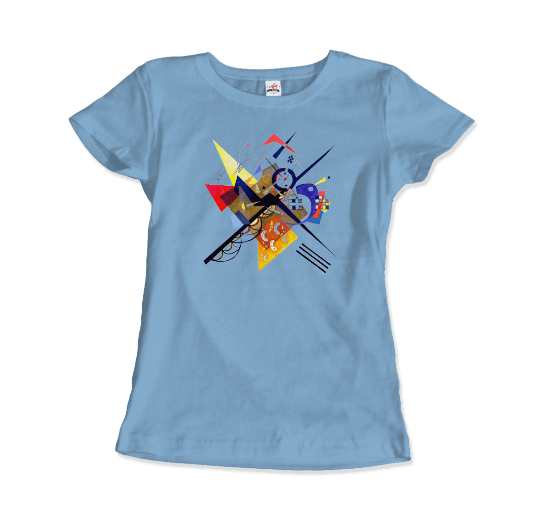 Wassily Kandinsky on White II (Auf Weiss) 1923, artwork t-shirt by Art-O-Rama Shop