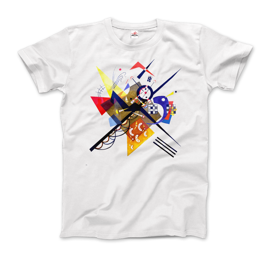 Wassily Kandinsky on White II (Auf Weiss) 1923, artwork t-shirt by Art-O-Rama Shop