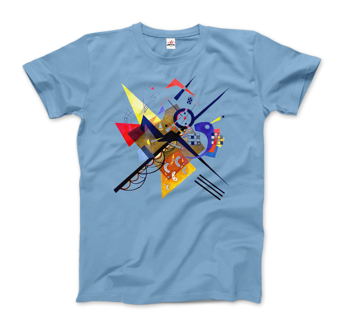 Wassily Kandinsky on White II (Auf Weiss) 1923, artwork t-shirt by Art-O-Rama Shop