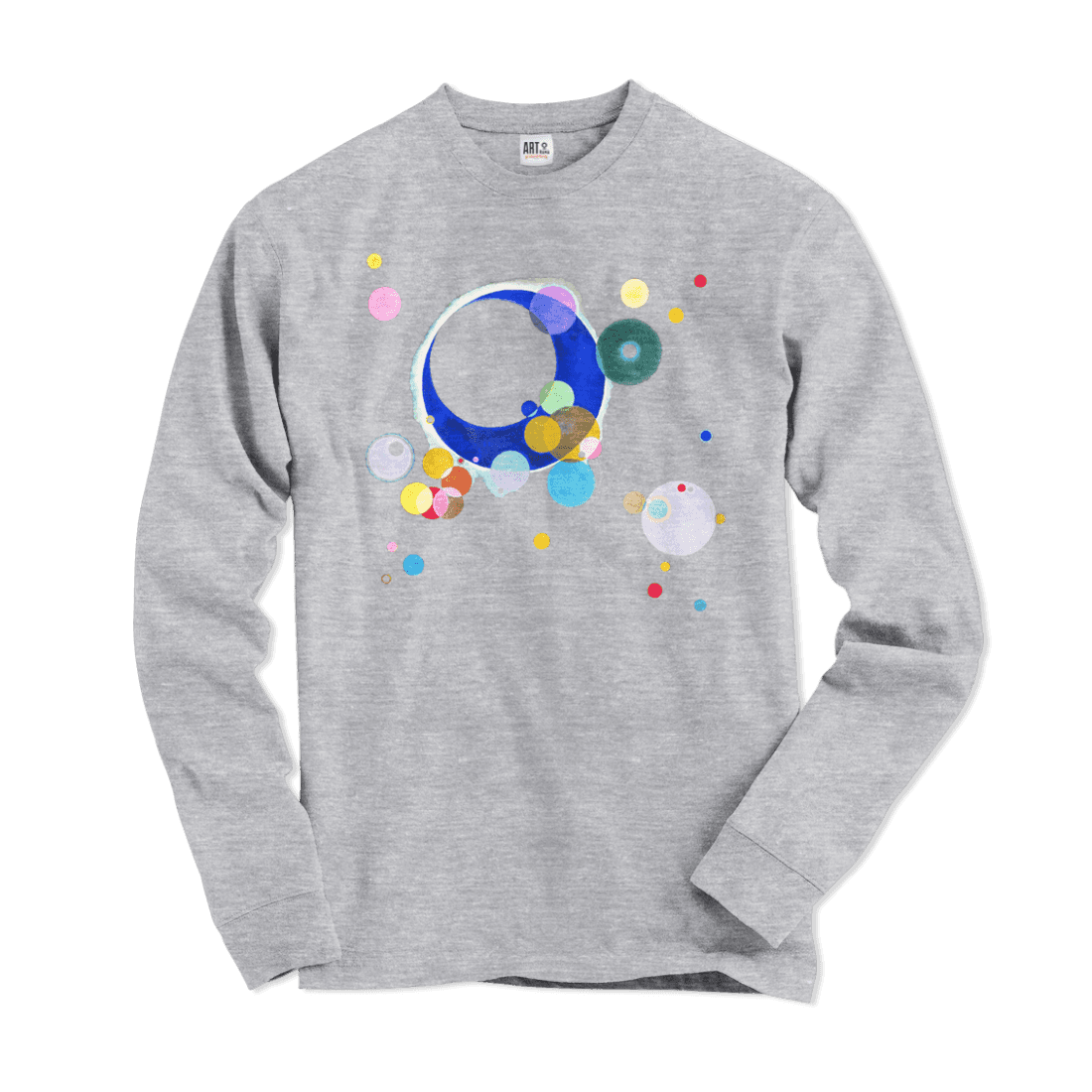 Wassily Kandinsky Several Circles, 1926 Artwork Long Sleeve Shirt by Art-O-Rama Shop