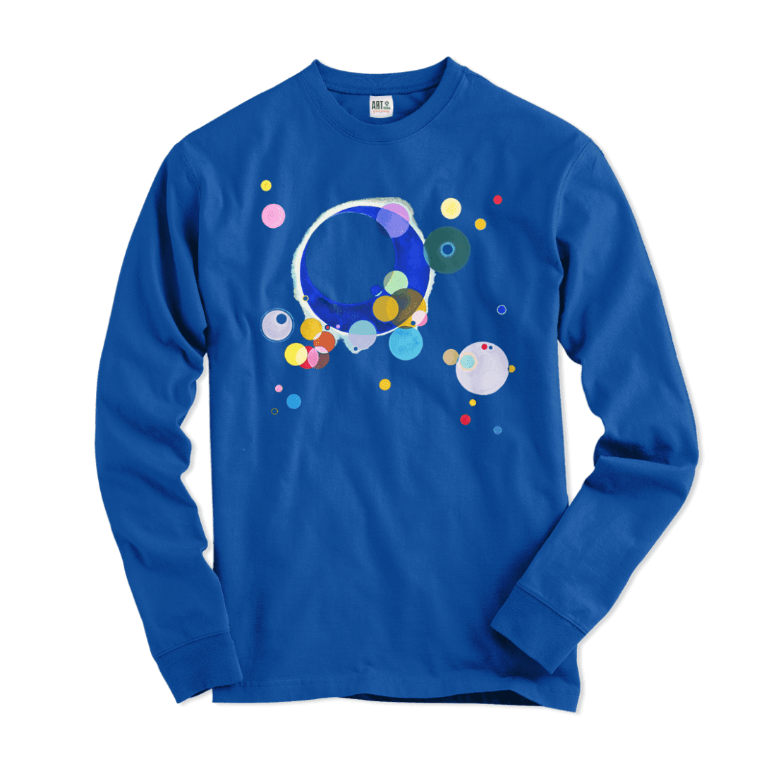 Wassily Kandinsky Several Circles, 1926 Artwork Long Sleeve Shirt by Art-O-Rama Shop