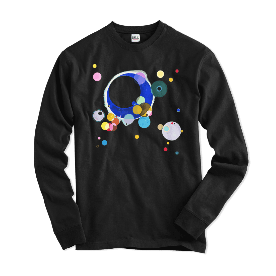 Wassily Kandinsky Several Circles, 1926 Artwork Long Sleeve Shirt by Art-O-Rama Shop
