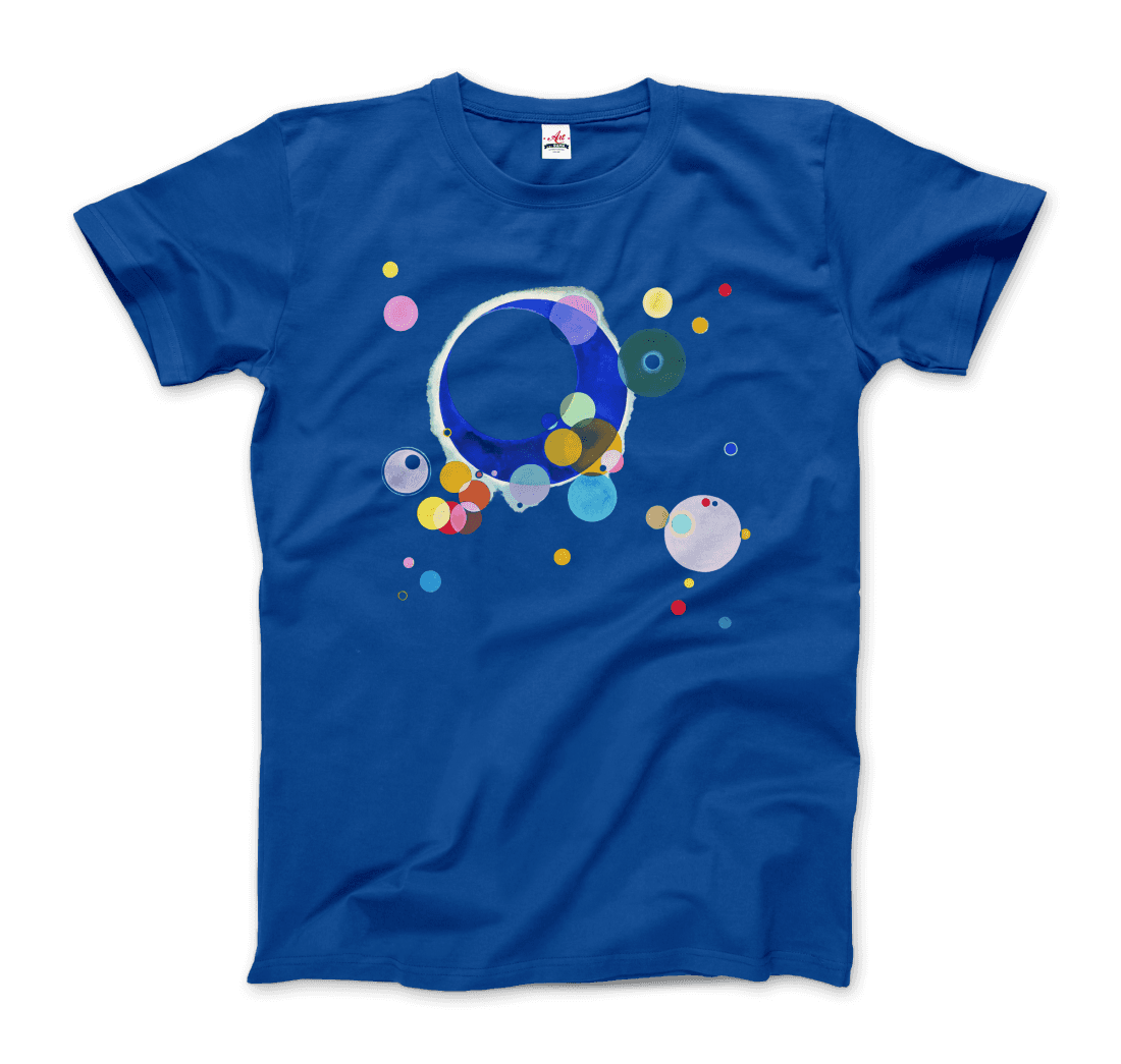 Wassily Kandinsky Several Circles, 1926 artwork t-shirt by Art-O-Rama Shop