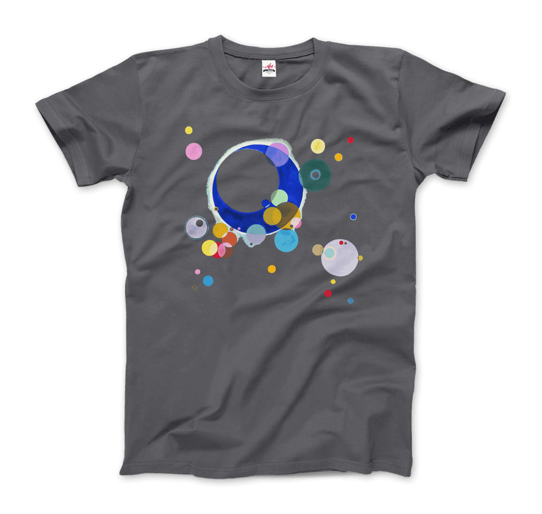 Wassily Kandinsky Several Circles, 1926 artwork t-shirt by Art-O-Rama Shop