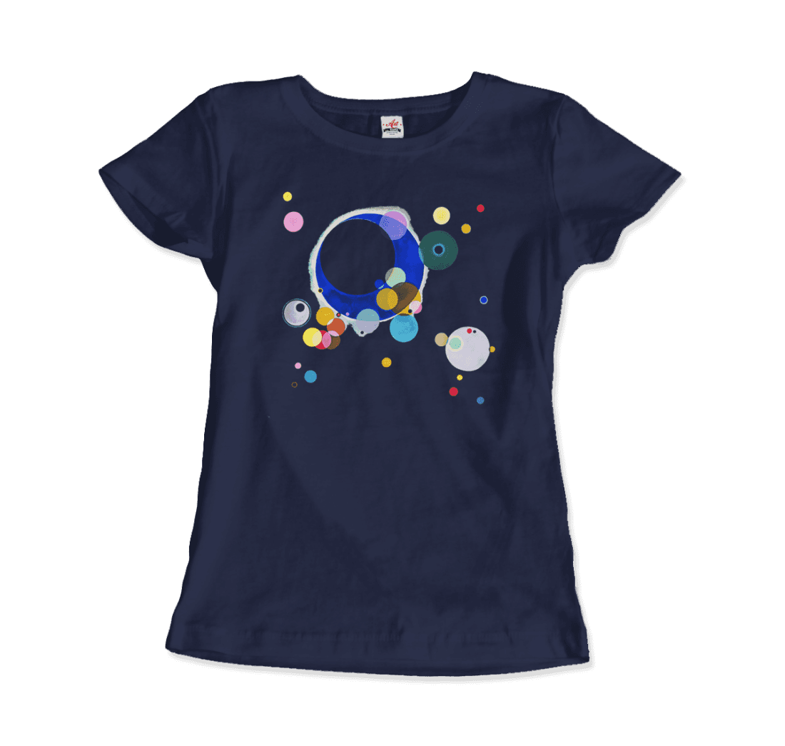 Wassily Kandinsky Several Circles, 1926 artwork t-shirt by Art-O-Rama Shop