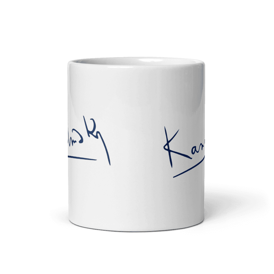Wassily Kandinsky Signature Art Mug by Art-O-Rama Shop