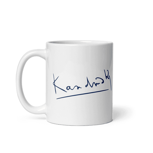 Wassily Kandinsky Signature Art Mug by Art-O-Rama Shop